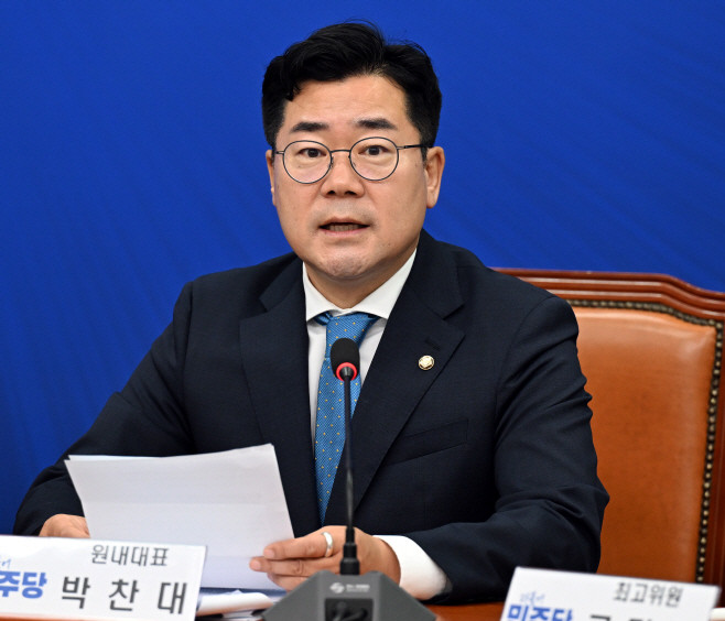박찬대, 민생 중요성 강조…민생회복지원금법 통과 노력