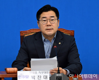 [포토] 발언하는 박찬대 당대표 직무대행