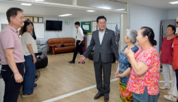 이상복 오산시의회 의장, 은계주공 경로당 환경개선사업 실시