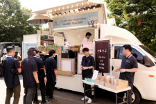 대동, 협력사에 음료·다과 등 커피차 제공