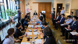 박경귀 아산시장 아산다움 아산환경사랑 여성회와 소통