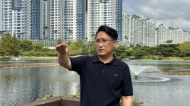 송재석 김해시의원 연지공원 조망할 수 있는 전망대 설치하면 좋을 듯