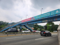 천안 유량육교 32년만에 철거…횡단보도 설치