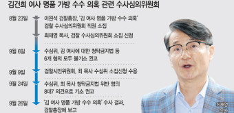 沈 결정만 남은 '명품백 의혹'… 金여사·최재영 불기소 무게