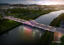 아산 충무교 6차선 확장 공사 착수…2027년 준공 목표