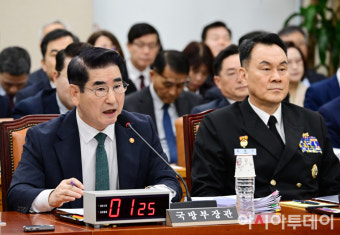 [포토] [2024국감] 김용현 국방부 장관 '北, 러시아 파병은 용병에 가까워'