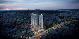 롯데건설, 울산 번영로 롯데캐슬 센트럴스카이 주상복합 단지 내달 분양