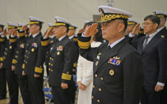 이구성 해군 3함대 사령관 취임 싸우면 반드시 이기는 상승함대 구현