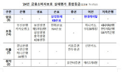 삼성화재·KB손보·현대캐피탈, 금감원 소비자보호 평가서 '양호' 등급 받아