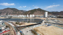 시공사 부도로 중단된 정선읍 신도로망 구축사업, 조기 정상화될까