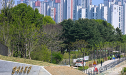 [포토] 강동구 암사초록길 개통