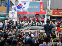 [포토] 김문수, 울산 남구신정시장 찾아 지지 호소