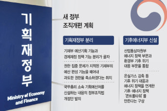 기재부 분리·기후에너지부 신설… 정부 조직개편에 '쏠린 눈'