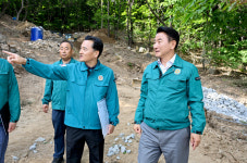 집중호우 선제 대응 의정부시, 재해 취약지역 현장 점검