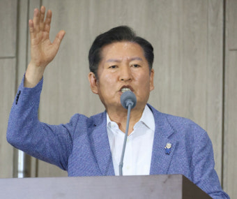 정청래, 친명계 최대조직 찾아 