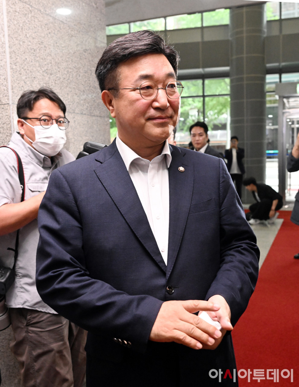 윤호중 후보, 국민 안전 위해 최선 다하겠다