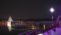 전북야행명소 10선 군산 국가유산미디어아트·은파호수공원, 야간 관광객 발길 잡는다
