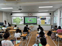 화순군,  AI 디지털 교재 활용 초등학생에 도로명주소 교육