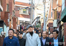 [포토] 오세훈 시장, 구로구 가리봉2구역 재개발 사업 현장 방문
