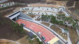 청주시 장기 미집행 구룡공원 준공… 40년 만에 시민 품으로