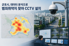 군포시, 데이터로 범죄취약지 찾았다