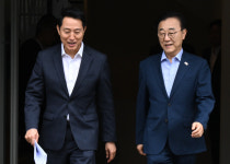 오세훈, 김윤덕과 2차 용산공원 회동…
