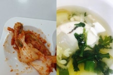 선진테크윈 구내식당 | 창원 한화테크윈 구내식당서 애벌레 국에 이어 '애벌레 김치'