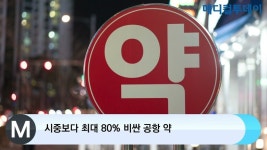 [메디컬투데이TV]  시중보다 최대 80% 비싼 공항 약