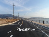 사천시, 노을과 어우러진 종포해안도로 개설