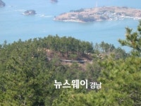사천시, 각산 산성 성곽보수공사 시행