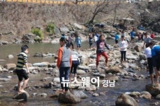 하동 화개초, 세이암 봄맞이로 ‘심신 치유’