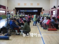 새통영병원 산양읍 주민 대상 의료봉사