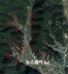 고성읍 우산리 내우산지구, 지적재조사 사업 지구 지정