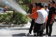 전주완산소방서, 공동주택 소방안전체험행사 실시