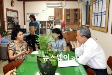 윤상기 하동군수, 어린이집 찾아 현장행정 펼쳐