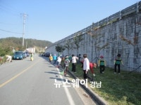 하동 고전면 사회단체 추석명절 환경정비활동 전개