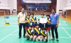 화순 만연초, 전국 배드민턴부 선수권대회 준우승
