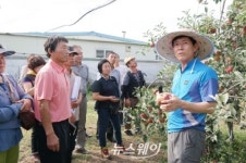 광양시 강소농 농업인, 경북 포항 청도 선진농장 벤치마킹