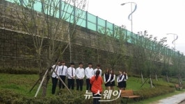 나주 영산고 학교숲, 전국 우수