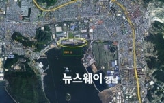 창원시 진해루 앞 해양레포츠 관람데크 설치 추진