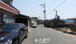 무안군 해제면 상습정체도로 2차로로 확장