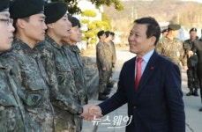 [NW포토]윤장현 시장, 31사단 장병 격려 방문