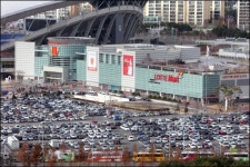 롯데마트 광주월드컵점 시민공유주차장 불법 사용