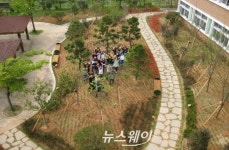 광산구, 도산초등학교에 ‘명상 숲’ 조성