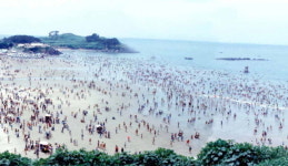 서해낙조 명소 영광 가마미해수욕장 개장