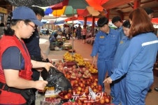 포스코 광양제철소, 직원들 재래시장 이용 적극 장려