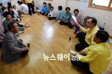 하승철 진주 부시장, 무더위쉼터 점검
