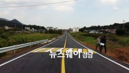 사천시, 추석 대비 도시계획도로 개통