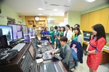 몽골 고등학교 대표단, 대구사이버대 방문