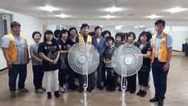 경산 라이온스클럽, 서부2동 학습관 및 경로당에 가전제품 기증